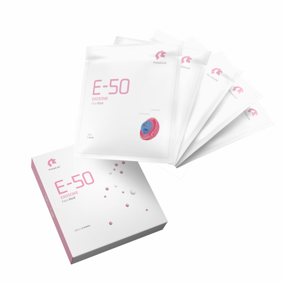 E-50 Maseczka do twarzy z Egzosomami - obrazek 3